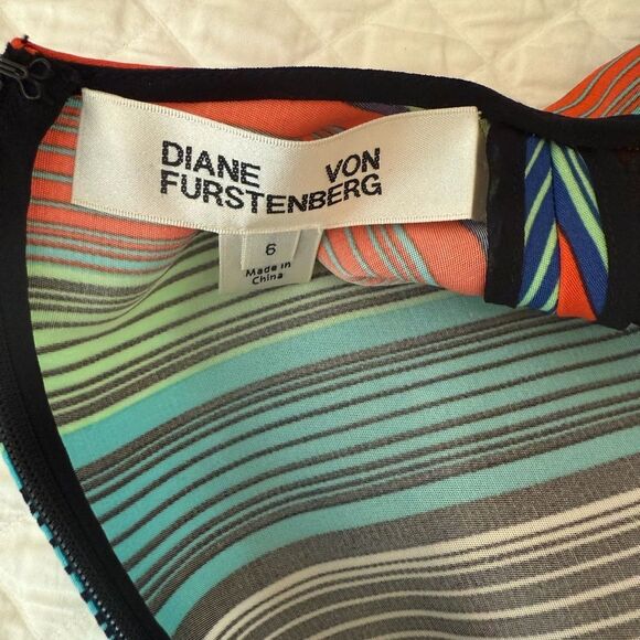 DIANE VON FURSTENBERG BURMAN DRESS-kk6 - Picture 7 of 7